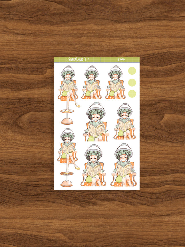 Salon Love Yourself Paperdollzco Planner Stickers | J369