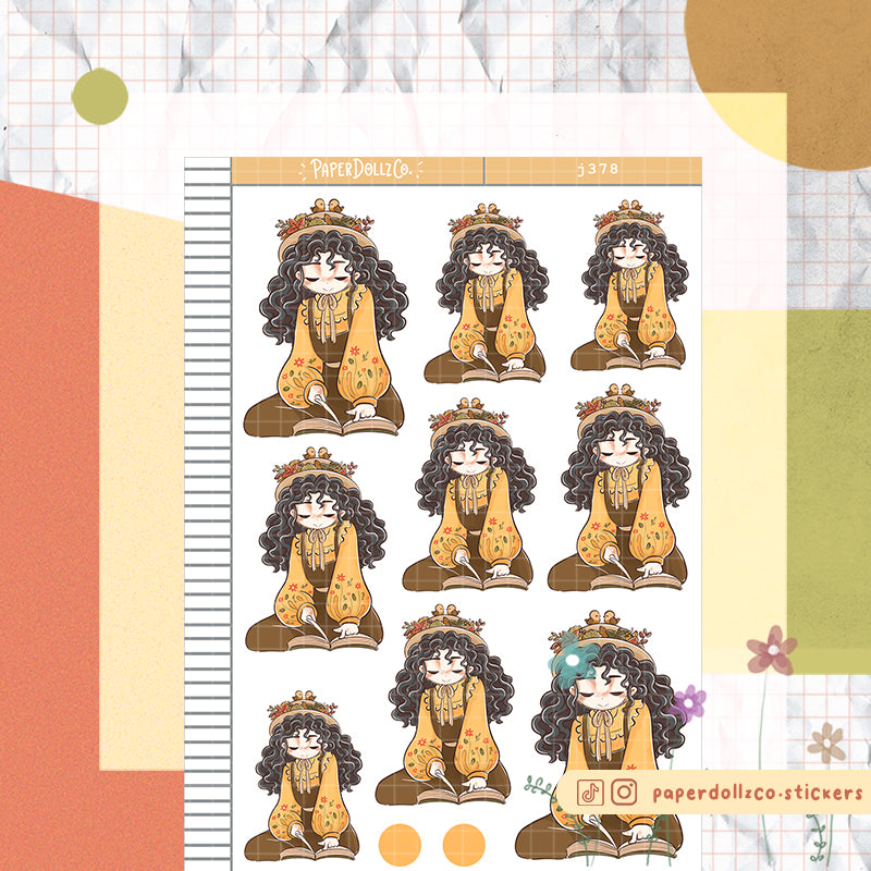 Chaffinch Birds of Autumn Paperdollzco Planner Stickers | J378