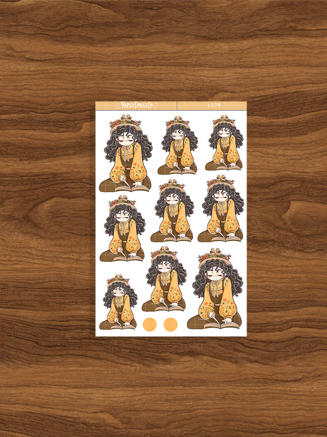 Chaffinch Birds of Autumn Paperdollzco Planner Stickers | J378