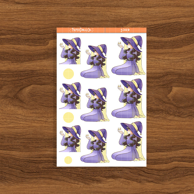 Crystal Enchanted Paperdollzco Planner Stickers | J389