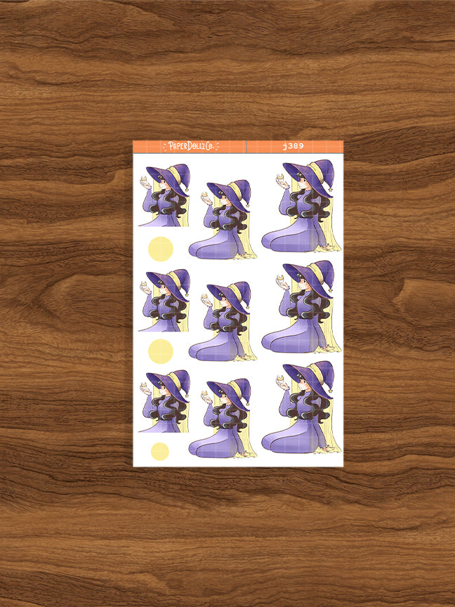 Crystal Enchanted Paperdollzco Planner Stickers | J389