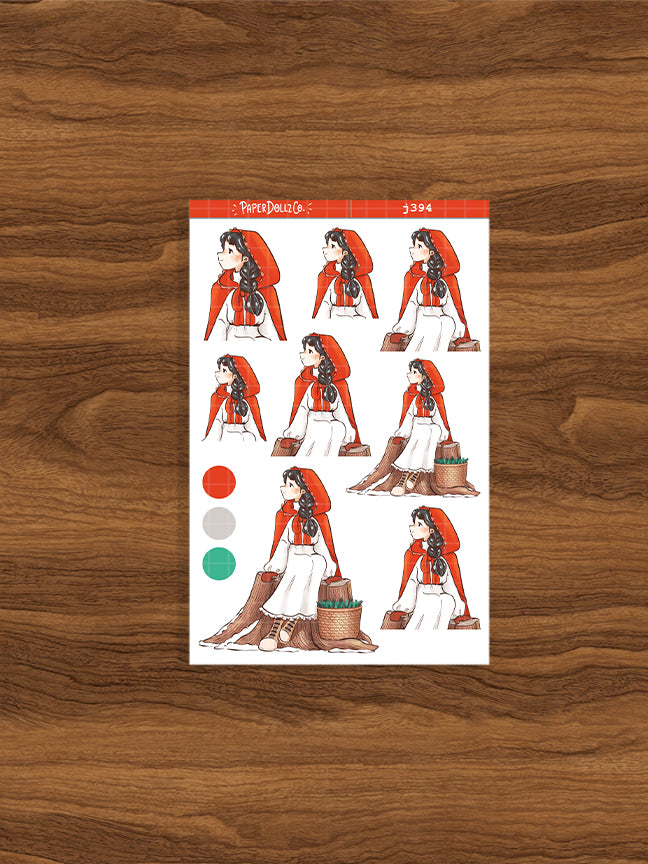 Blissful Holiday Just Dolls Stickers | j394