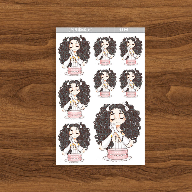 Positive New Year Collections Stickers | J396