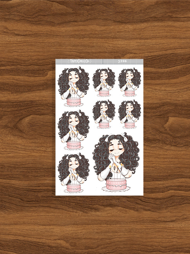 Positive New Year Collections Stickers | J396