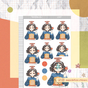 Abundant New Year Collections Stickers | J397