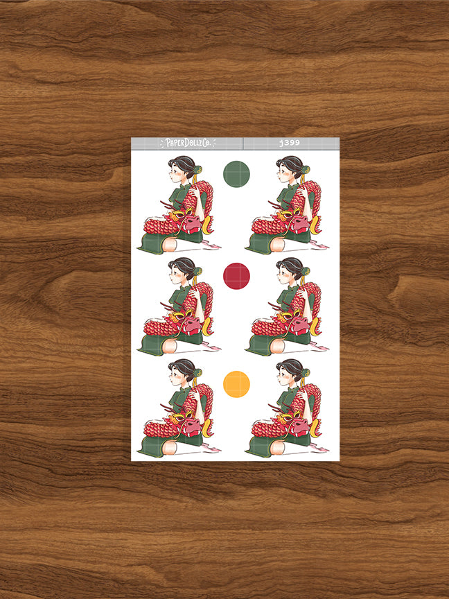 Prosperous New Year Collections Stickers | J399