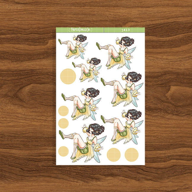 Fearless Fairy Tales Just Dolls Stickers | J413