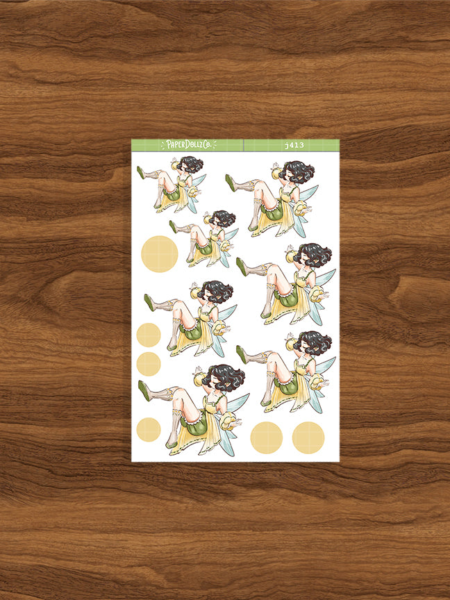 Fearless Fairy Tales Just Dolls Stickers | J413