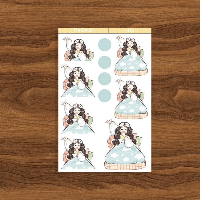 Peaceful Sweet Dreams Just Dolls Stickers | J415