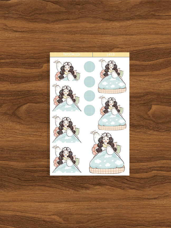 Peaceful Sweet Dreams Just Dolls Stickers | J415