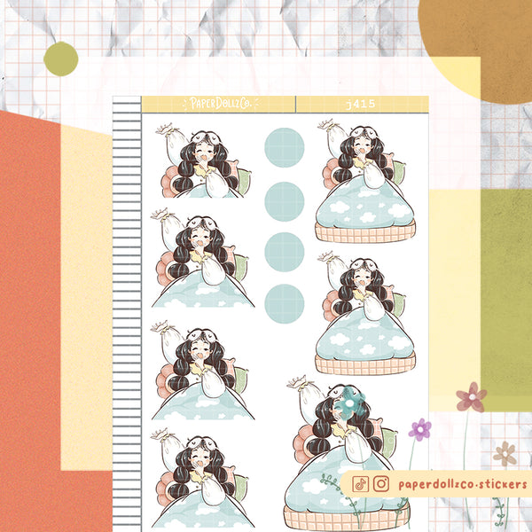 Peaceful Sweet Dreams Just Dolls Stickers | J415