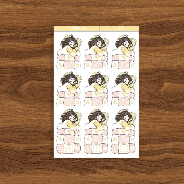 Cozy Sweet Dreams Just Dolls Stickers | J416
