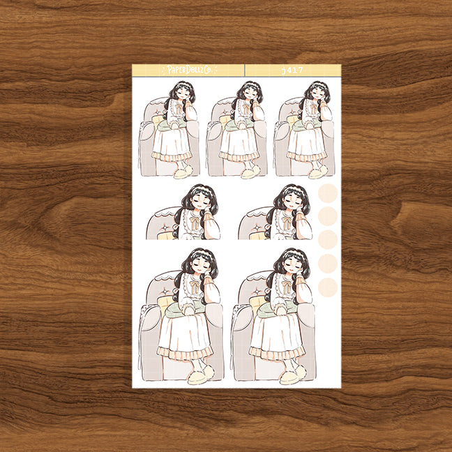 Calm Sweet Dreams Just Dolls Stickers | J417
