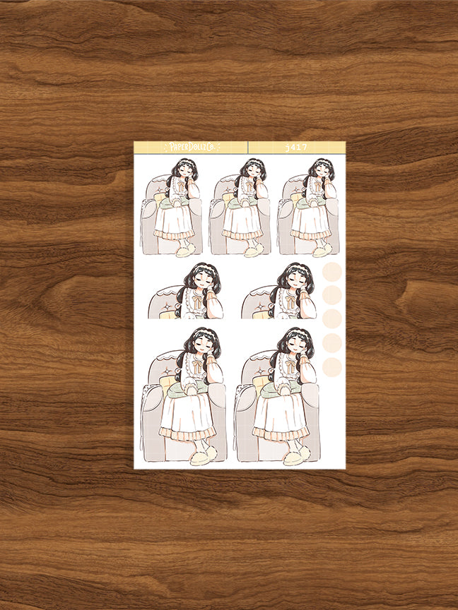 Calm Sweet Dreams Just Dolls Stickers | J417