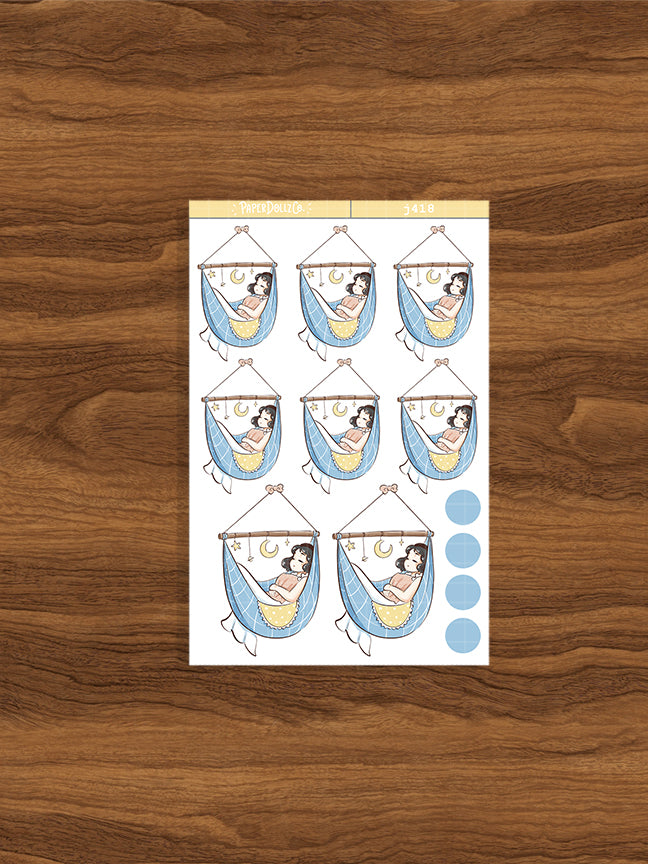 Serene Sweet Dreams Just Dolls Stickers | J418