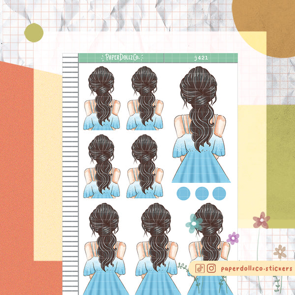 Picnic Just Dolls Stickers | J421