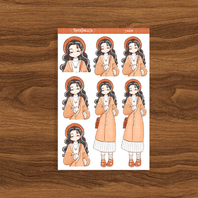Date Night Fabulous Fall Just Dolls Stickers | J426