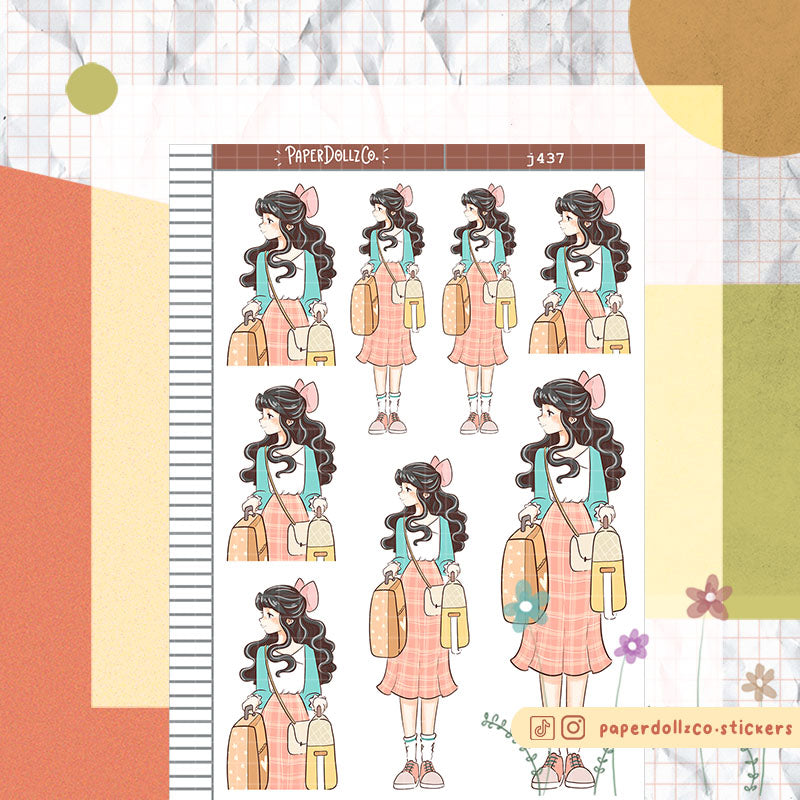 Adventure Wanderlust Just Dolls Stickers | J437