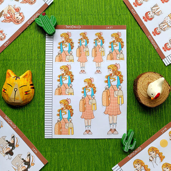 Adventure Wanderlust Just Dolls Stickers | J437