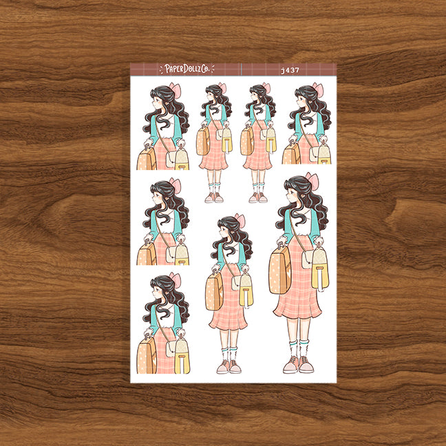 Adventure Wanderlust Just Dolls Stickers | J437