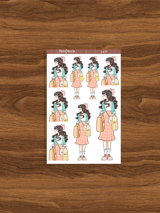 Adventure Wanderlust Just Dolls Stickers | J437
