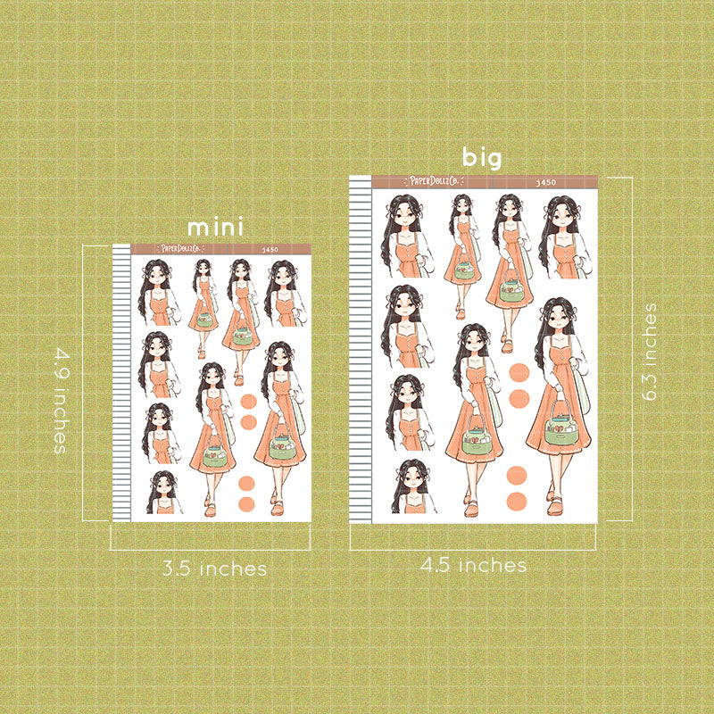 Meet Up | Planner Girl | Just Dolls Stickers | J450