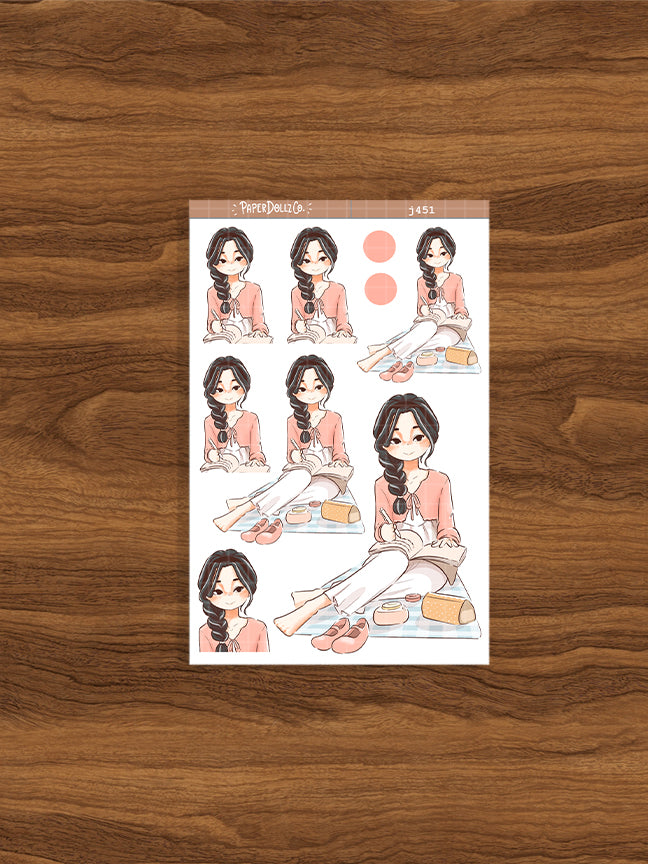Picnic | Planner Girl | Just Dolls Stickers | J451