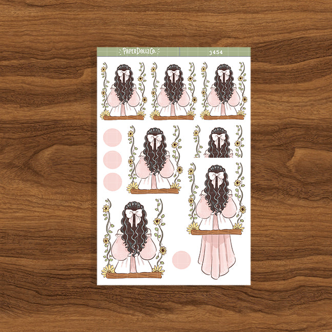Flora | Reclaiming My Radiance | Just Dolls Stickers | J454