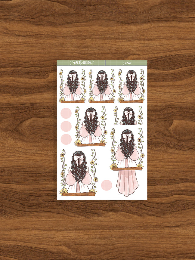 Flora | Reclaiming My Radiance | Just Dolls Stickers | J454