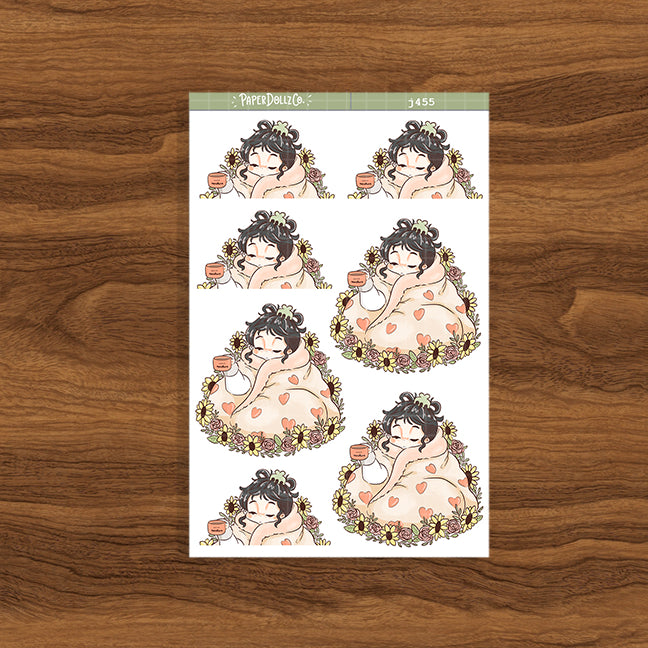 Breakfast | Reclaiming My Radiance | Just Dolls Stickers | J455