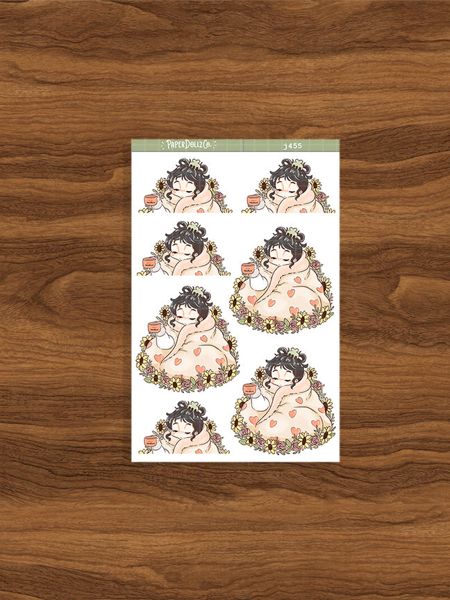 Breakfast | Reclaiming My Radiance | Just Dolls Stickers | J455