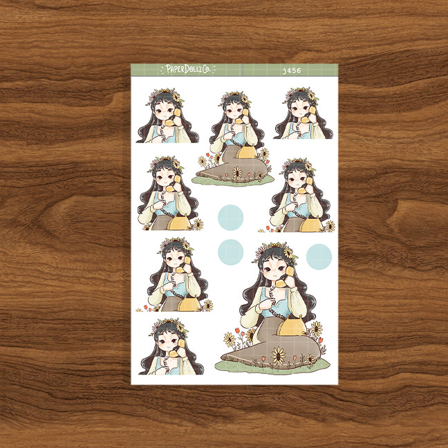 Thrive | Reclaiming My Radiance | Just Dolls Stickers | J456