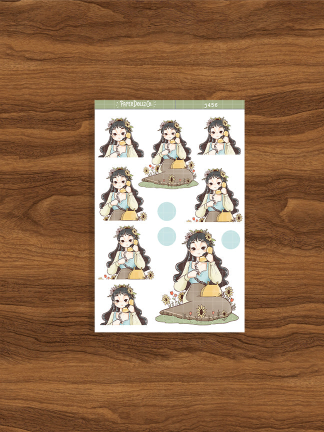 Thrive | Reclaiming My Radiance | Just Dolls Stickers | J456