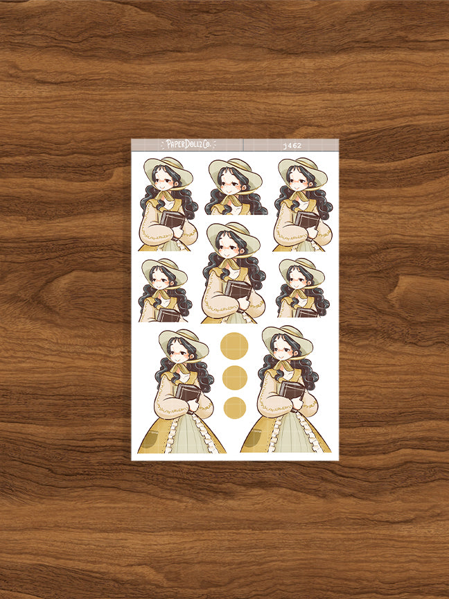 Ethel | Victorian Muses | Just Dolls Stickers | J462
