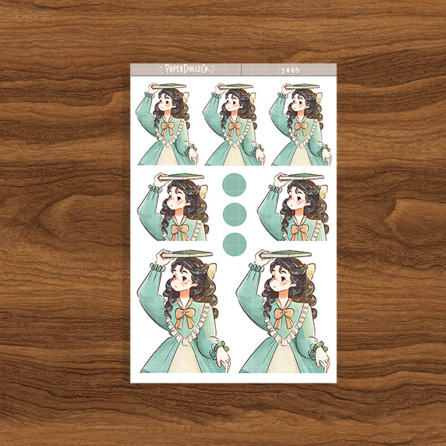 Clara | Victorian Muses | Just Dolls Stickers | J465