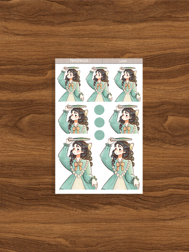 Clara | Victorian Muses | Just Dolls Stickers | J465