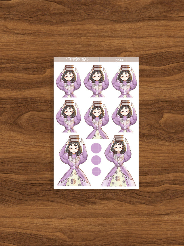 Florence | Victorian Muses | Just Dolls Stickers | J466