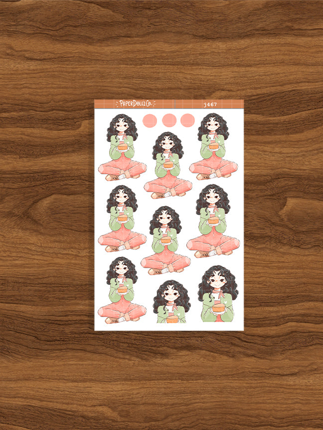 Dessert | Cozy Harvest | Just Dolls Stickers | J467