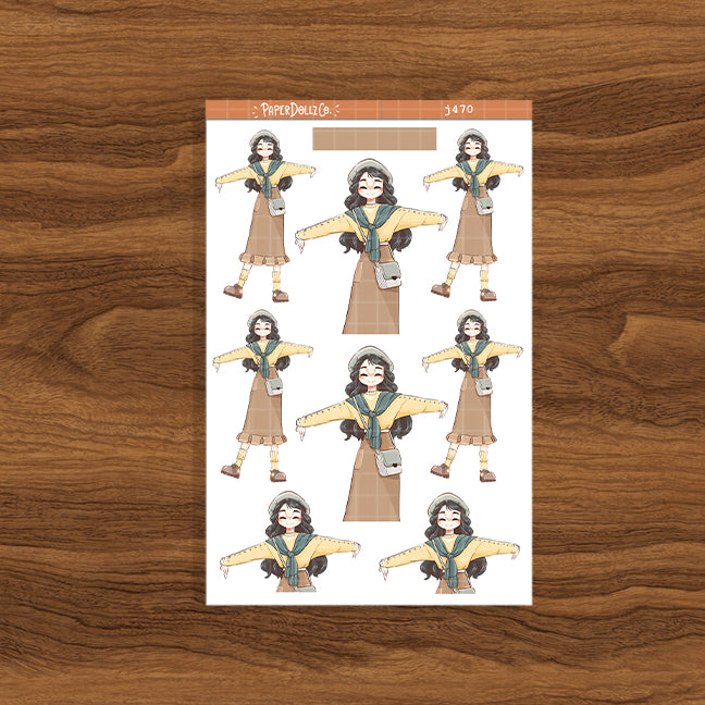 Blissful | Cozy Harvest | Just Dolls Stickers | J470
