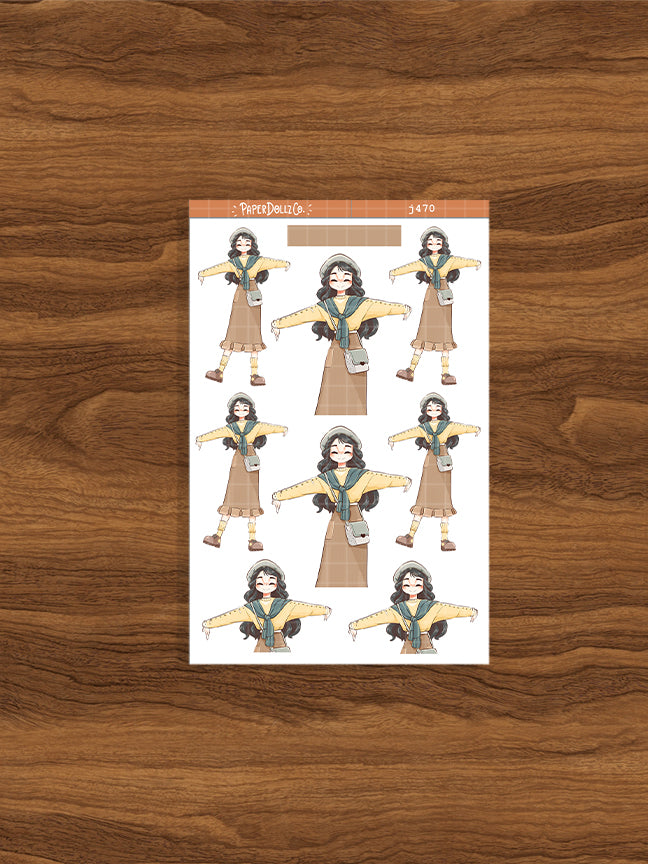 Blissful | Cozy Harvest | Just Dolls Stickers | J470
