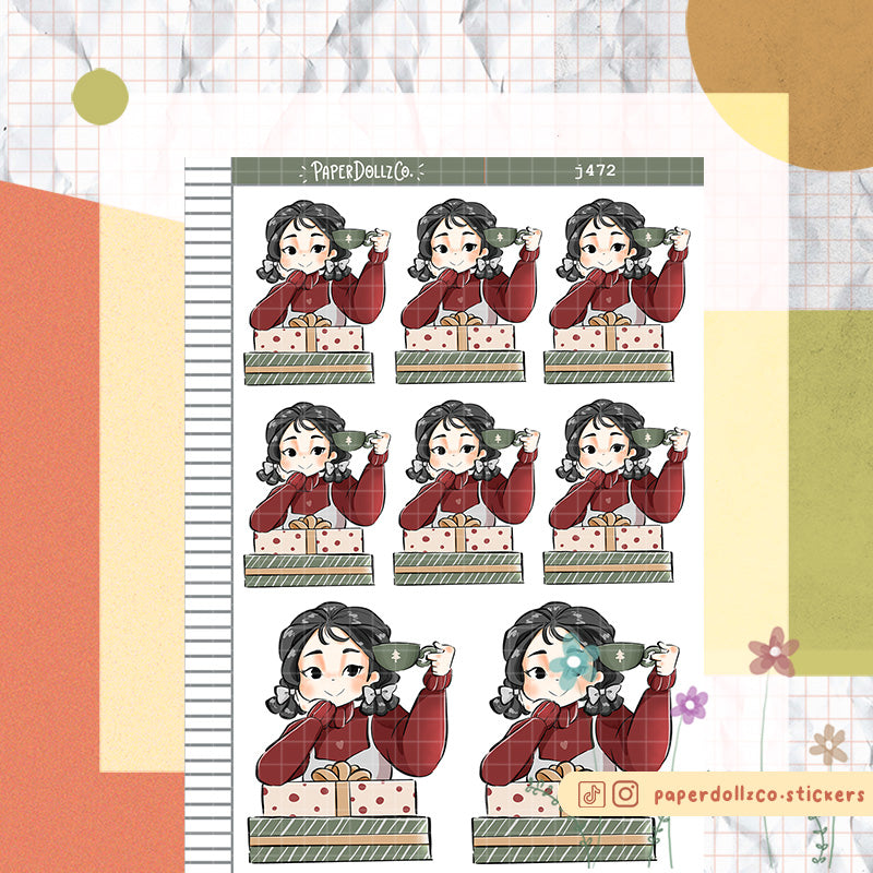 Christmas | Just Dolls Stickers | J472