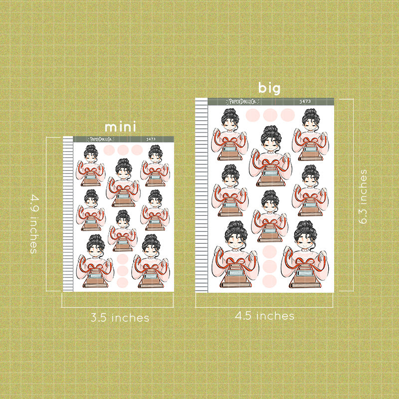 Christmas | Just Dolls Stickers | J473