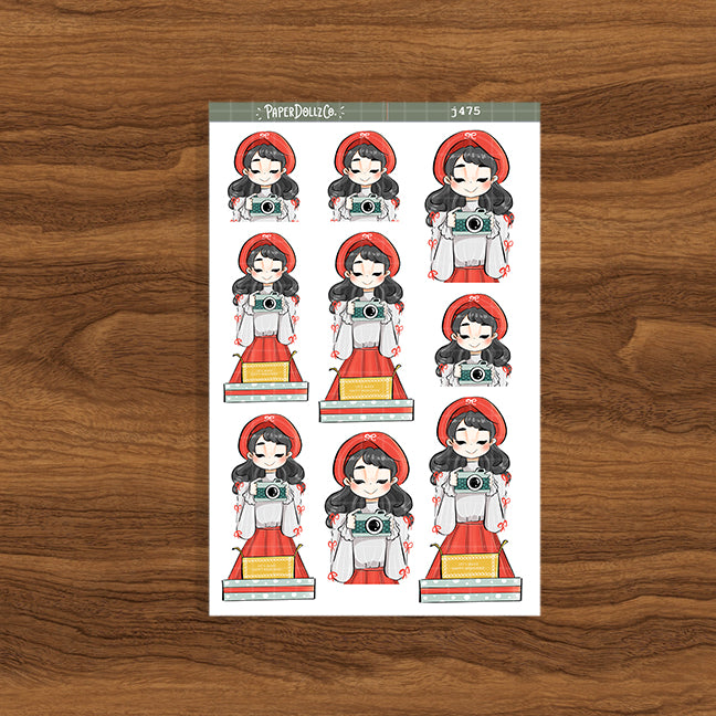 Traveller | Unbox the Joy | Just Dolls Stickers | J475