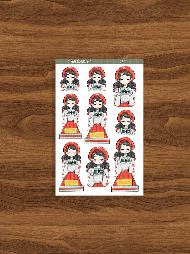 Traveller | Unbox the Joy | Just Dolls Stickers | J475