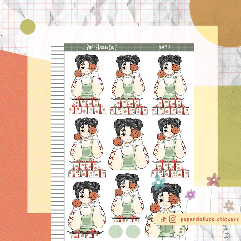 Christmas | Just Dolls Stickers | J476