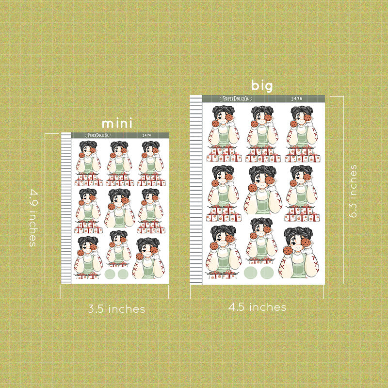 Christmas | Just Dolls Stickers | J476