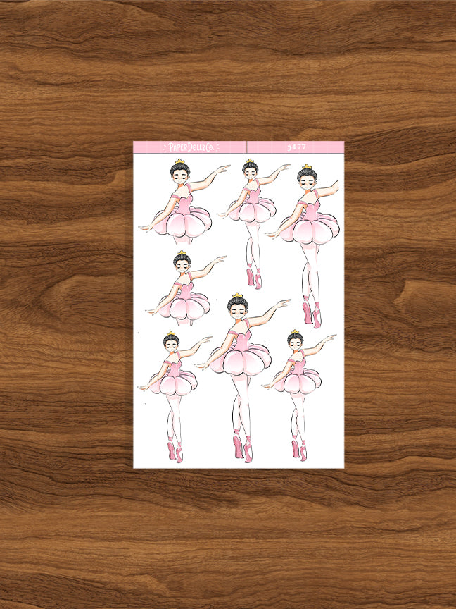 Ballet | Cloud Dancer | Just Dolls Stickers | J477