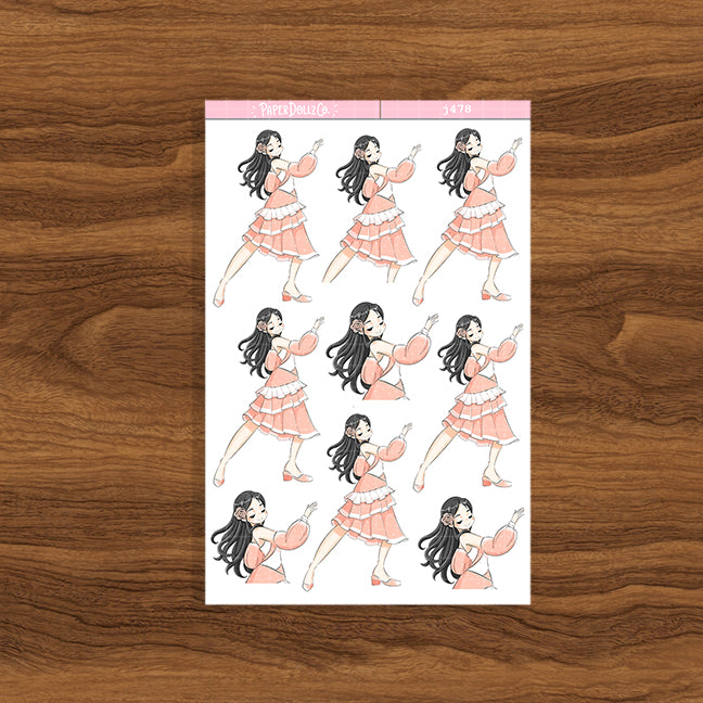 Cloud Dancer | Just Dolls Stickers | J478