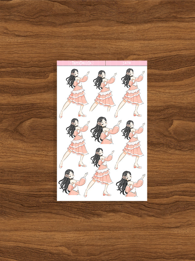 Cloud Dancer | Just Dolls Stickers | J478