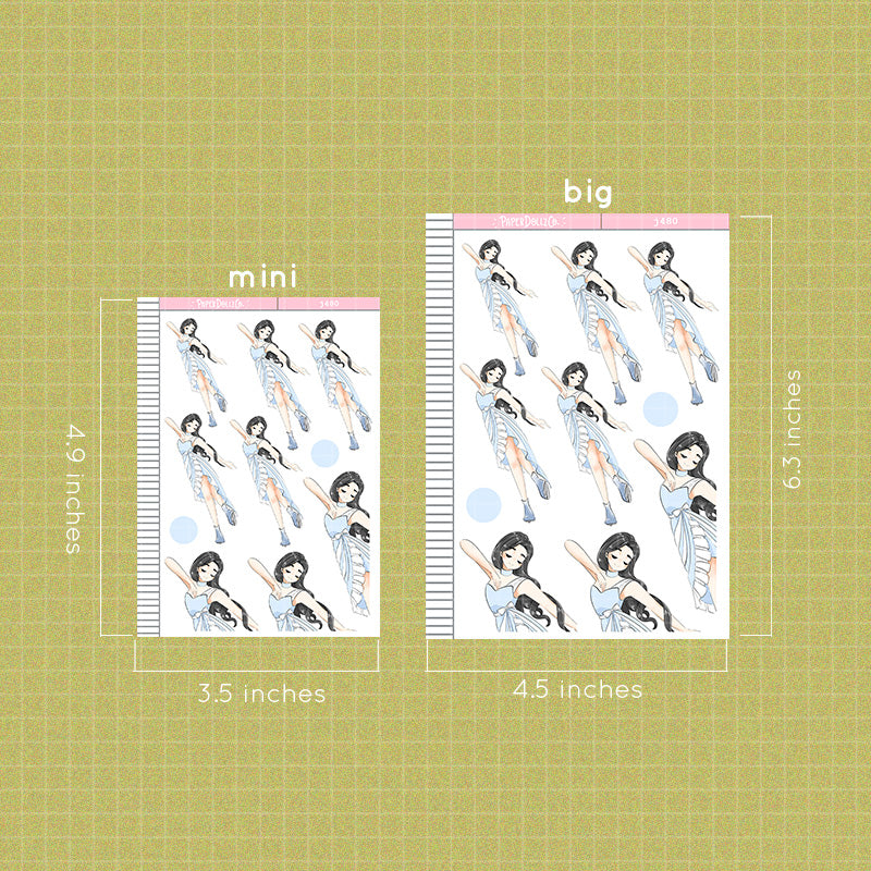 Cloud Dancer | Just Dolls Stickers | J480